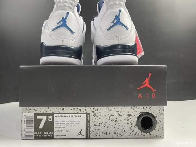 314254-107 Jordan Retro 4 Columbia (2015) 0808
